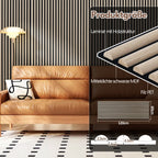 Schallabsorptionsplatten, 120 x 60 cm, für gewölbte Wände, aus Holz und Filz, schalldämmend, Holzoberfläche, geeignet für die Wandgestaltung in Aufnahmestudios und Privathaushalten, große Abdeckfläche, Farbe: Weißeiche/Schwarznussbaum, 1–4 Stück