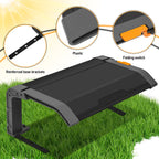 Klappbare Mähroboter Garage Dach Carport Überdachung für Rasenroboter Rasenmäher 72x56x36cm Rasenmähroboter Garage Schutzhülle Schutz vor Regen, Hagel und UV-Strahlen