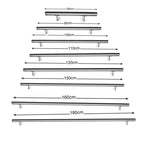 Geländer Treppengeländer, Edelstahl Handlauf, Wandhandlauf Innen & Außen, inkl. Wandhalterung und Endkappen, Rund Ø42mm, Treppe Wandhalter Haltegriff Stange