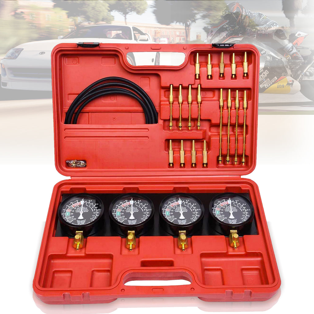 Synchrontester Vergaser Vergaseruhren 2-4 zum Syncrotester Set Einstellen Tester