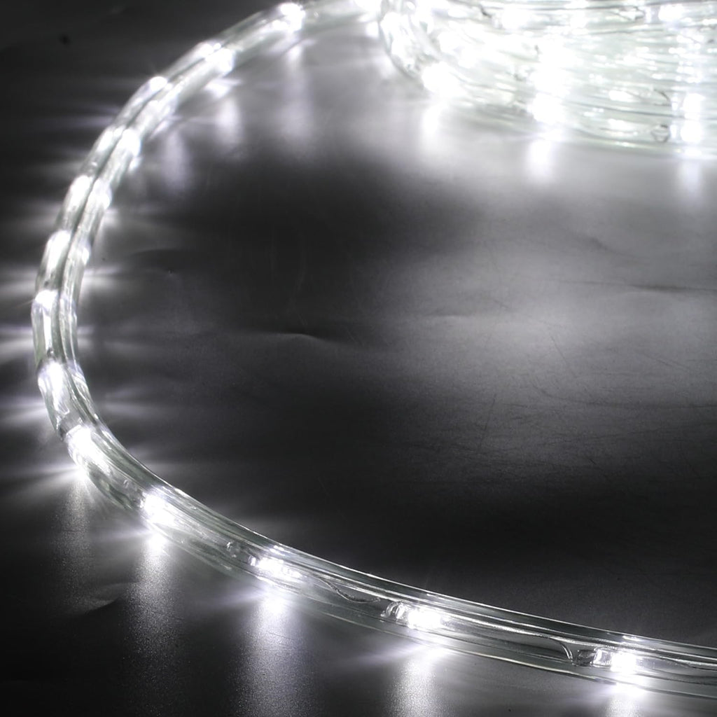 10/20/30/40/50 Meter lange LED-Lichterkette für den Außenbereich, kaltweiße LED-Lichterkette, 8 Leuchtmodi mit Speicherfunktion, wasserdichtes Design, geeignet für Garten, Weihnachtsfeiern und Hochzeiten