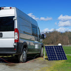 2 Set PV Modul Halterung Solarpanel Aufständerung Flachdach 0-60° Silber Set