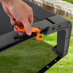 Klappbare Mähroboter Garage Dach Carport Überdachung für Rasenroboter Rasenmäher 72x56x36cm Rasenmähroboter Garage Schutzhülle Schutz vor Regen, Hagel und UV-Strahlen