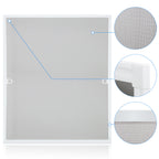 Fliegengitter Fenster Tür Gitter Moskito Aluminium Insektenschutz，120x140CM/100x120CM/80x100CM