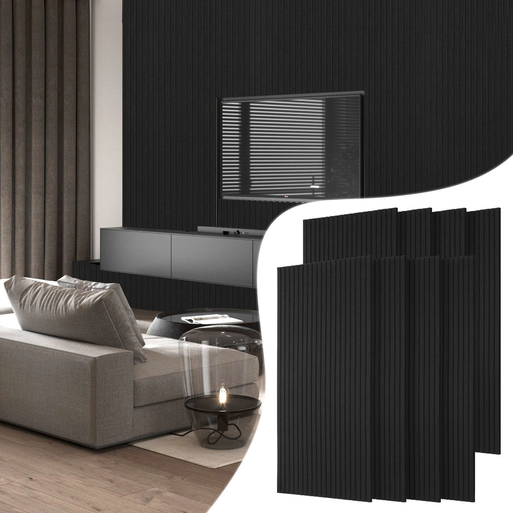 120 x 60 cm, selbstklebende Schallabsorptionsplatten, geeignet als Wanddämmplatten für den Homeoffice-Bereich, das Wohnzimmer und das Büro, aus 100 % Polyesterfaser, keine Bohrungen erforderlich, hellgrau, 4–16 Stück pro Packung