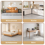 PVC-Bodenbelag, selbstklebende Vinylfliesen, Vinylboden, 91,44 cm × 15,24 cm – Stärke 2 mm, rutschfeste Vinyl-Verbundbodenstreifen, geeignet für Schlafzimmer und Wohnzimmer, 18 Stück = 2,5 m², in drei Farben erhältlich