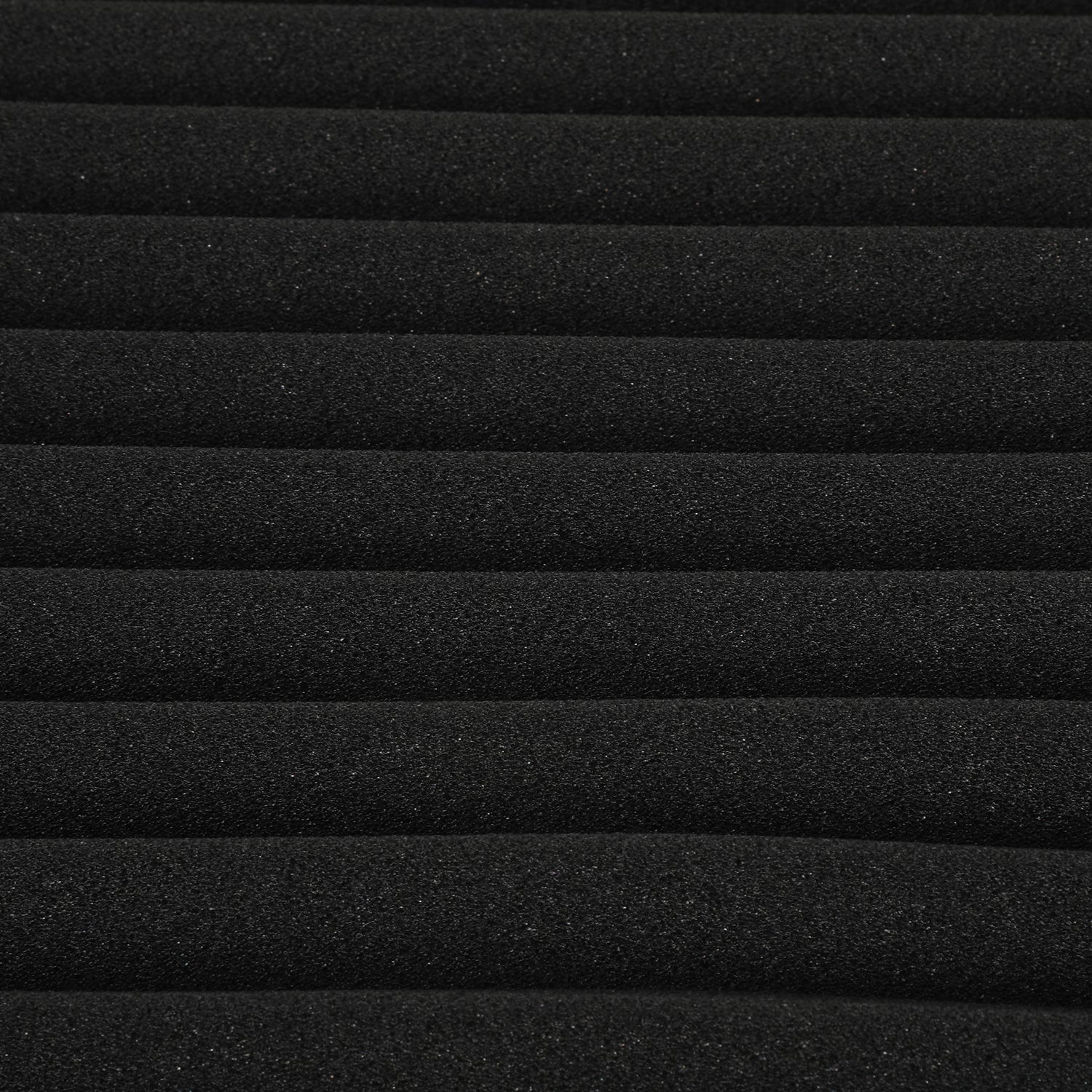 Set aus selbstklebenden Schallabsorptionsplatten aus Schaumstoff, geeignet für professionelle Aufnahmestudios und Wohnräume, Maße 30 x 30 x 2,5 cm, mit dreieckigen Nuten