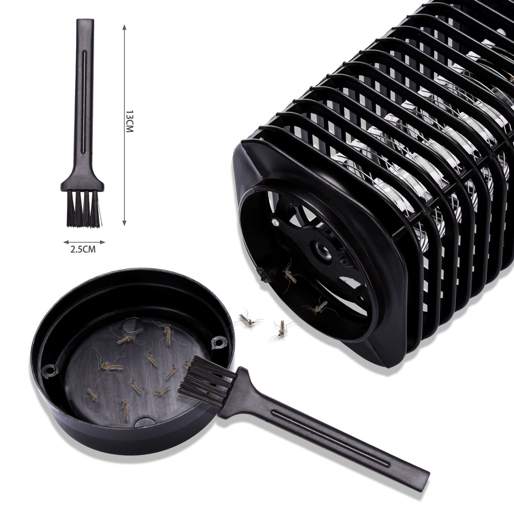Mückenvernichter, 3-W-UV-LED-Insektenfalle, Mückenlampe, Reichweite 20 Quadratmeter, inklusive Mückenlampe, Fliegenfalle und Insektenfalle für den Innen- und Außenbereich, geeignet für Innenräume, Gärten, Terrassen und Restaurants