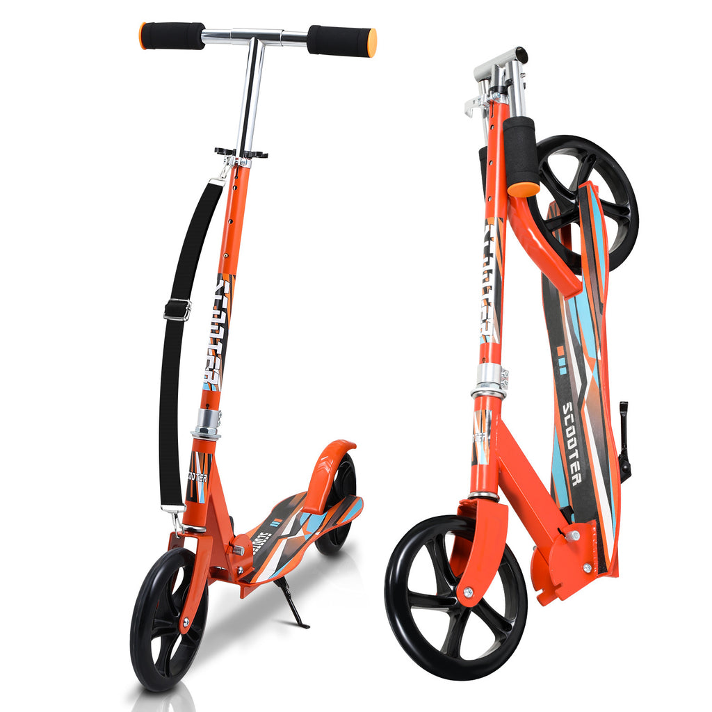 Kinderroller Kickscooter Höhenverstellbar Tretroller Cityroller Klappbar Scooter