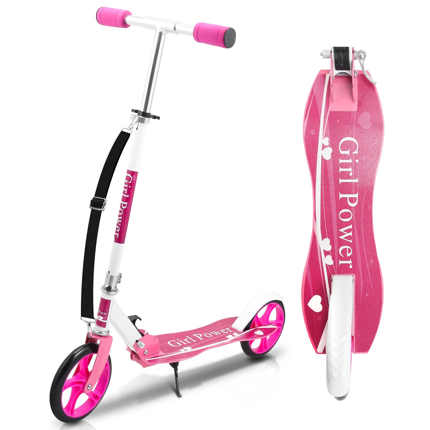 Kinderroller Kickscooter Höhenverstellbar Tretroller Cityroller Klappbar Scooter