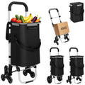 Einkaufstrolley klappbar Haupttasche+Seitentasche Trolley Räder Einkaufswagen