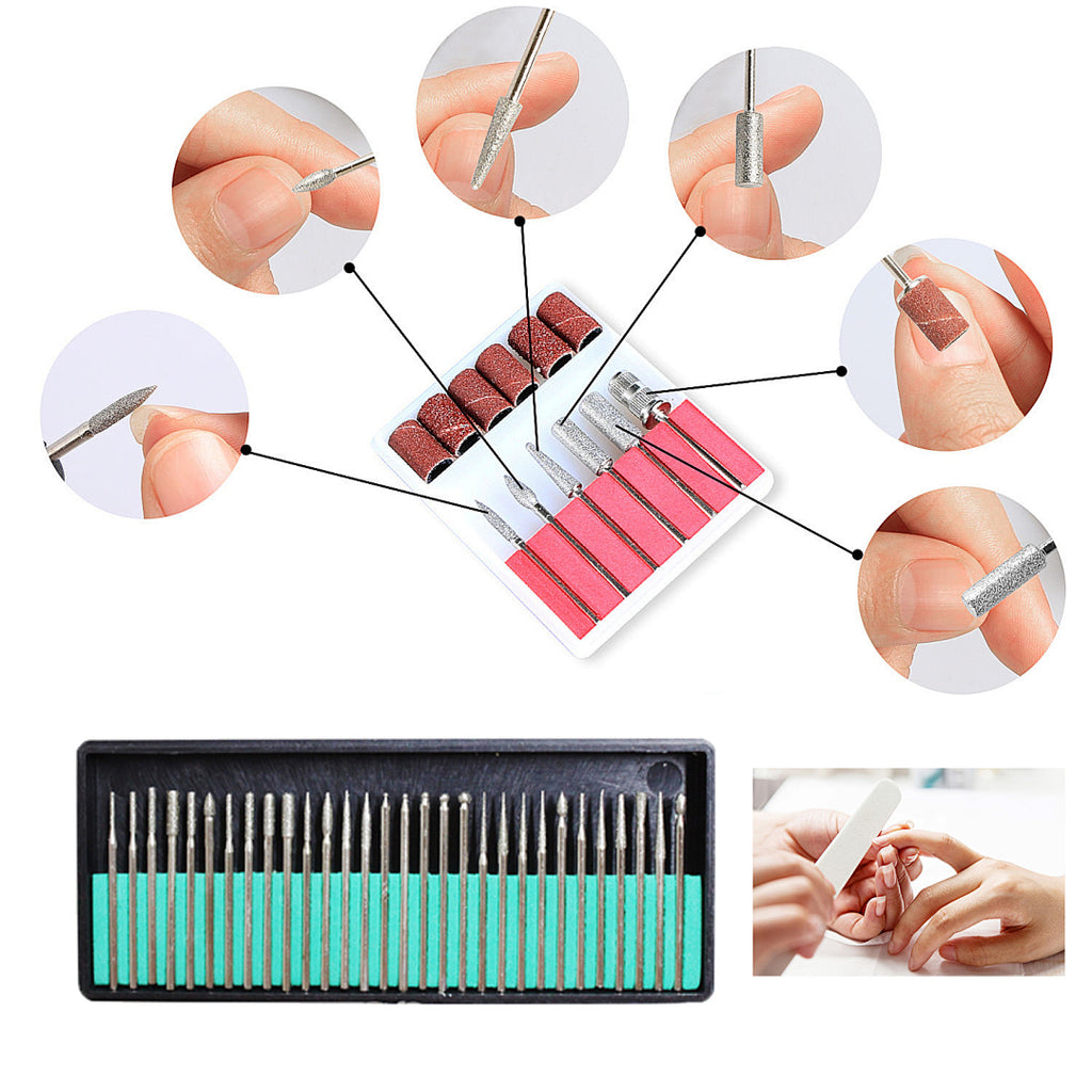 Elektrische Nagelfräser Profi Nagelfeile Pediküre Fußpflegegerät Maniküre Set