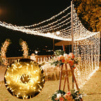 LED-Lichterkette, Länge 10 m/20 m/30 m/100 m/200 m, Beleuchtung für den Außen- und Innenbereich, Weihnachten – geeignet für den Innen- und Außenbereich, Weihnachten, Valentinstag, Hochzeiten, Partys