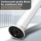 4er Set Edelstahl Möbelfüße,Schwarz / Weiß Möbelbeine Höhenverstellbar, Füße für möbel mit Schrauben, | Belastbar bis 300 KG, für Sofa Möbelfüße Schreibtisch Stühle