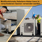 Arm Handwerkzeug, Arbeitssparender Heber 2/4 Stück, 30cm Höhenregler Bis Zu 240 KG, Handhebewerkzeug, Tür- und Holzplatten-Hebebühne