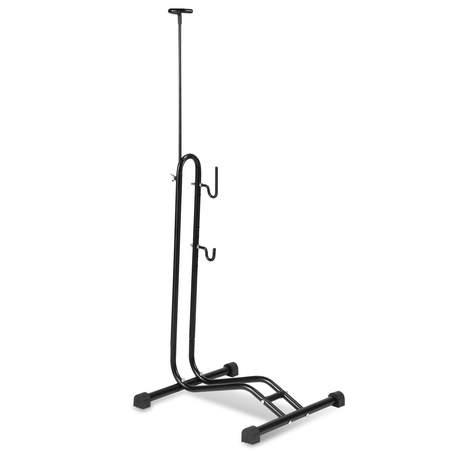 Fahrradständer Boden, 20 bis 29 Zoll, Fahrradhalter Aufstellständer, Bodenständer für Vorderrad oder Hinterrad, Shopständer für Fahrräder, Garage Radständer