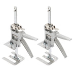 Arbeitssparender Möbelheber 2/4 Stück 30 cm bis 150kg Handwerkzeugheber, Armwagenheber mit Skala & Doppelschnelligkeitsabsenkung, Hubbereich 0-145mm