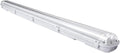 18W Feuchtraumleuchte LED 120cm, Wannenleuchte T8-Doppelleuchte 4000K 3060lm, 50000H, IP65 Werkstattlampe Badlampe Leuchtstoff Röhren Garagenlampen, Bürodeckenleuchte