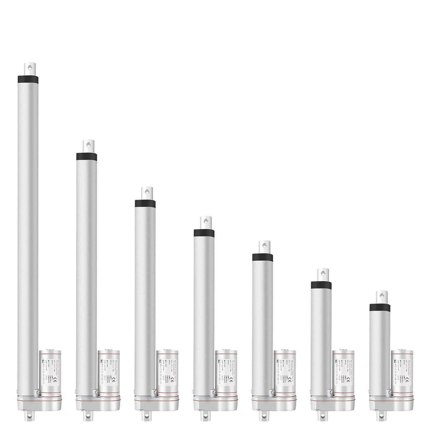 1500N Linearantrieb mit 50-400mm Hublänge, 12V DC Linearmotor für Möbel, Automatisierung & DIY-Projekte, Starker Verstellantrieb für Sofalift, Tischverstellung & mehr (50MM)