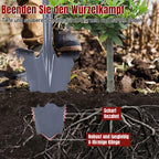 114 cm lange Gartenschaufel, vielseitig einsetzbare Gartenschaufel, V-förmige Wurzelschaufel mit gezahnter Klinge, geeignet für harten, steinigen Boden; diese Wurzelschaufel verfügt über eine breite Trittkante und einen ergonomischen Griff