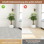 PVC-Bodenbelag, selbstklebende Vinylfliesen, Vinylboden, 91,44 cm × 15,24 cm – Stärke 2 mm, rutschfeste Vinyl-Verbundbodenstreifen, geeignet für Schlafzimmer und Wohnzimmer, 18 Stück = 2,5 m², in drei Farben erhältlich