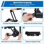 20 bis 29 Zoll Fahrradständer, Aluminium Faltbar Hinterradständer 43x13x10cm,Haus oder Fahrradgeschäft Fahrrad,Ausstellungsständer für Mountain und Rennräder