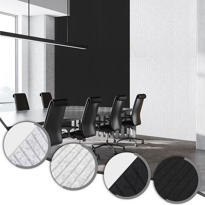 120 x 60 cm, selbstklebende Schallabsorptionsplatten, geeignet als Wanddämmplatten für den Homeoffice-Bereich, das Wohnzimmer und das Büro, aus 100 % Polyesterfaser, keine Bohrungen erforderlich, hellgrau, 4–16 Stück pro Packung