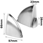 Glasablage Glasregal, Wandregal Mattglas mit 8mm ESG Sicherheitsglas und Halterung, perfekt geeignet als Duschregal/Badablage für Bad, Küchen,Balkon, Verschiedene Größen