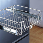 2er-Set ausziehbare Schubladen – Küchenschubladen, Schrankschubladen, Umrüstsätze für Küchenschränke, Küchenschubladen aus Metall, Einbauschubladen für Spülenschränke, ausziehbare Schrankschubladen