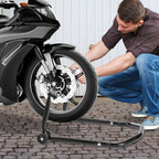 Motorradständer hinten & vorn Motorrad Set, Motorrad Ständer Motorrad Heber mit 4 Rollen Motorrad Hebebühne, Stabilität, Belastbar bis 300 kg