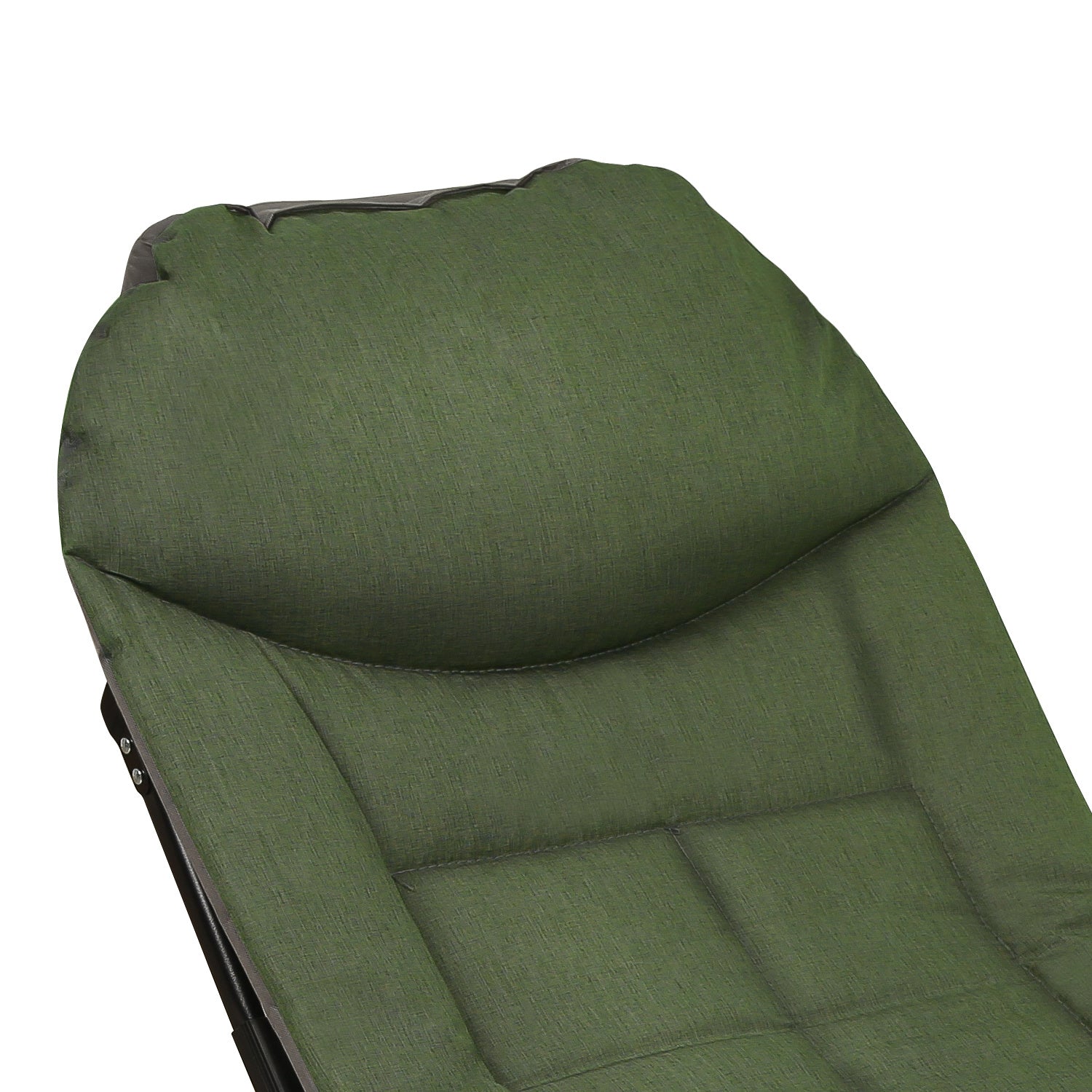 Angel- und Freizeitliege 195 x 65 x 32 cm, Belastbarkeit bis zu 160 kg, Campingliege, höhenverstellbar, klappbares Campingbett, inklusive Aufbewahrungstasche, geeignet für Camping, Angeln und den Garten, grün
